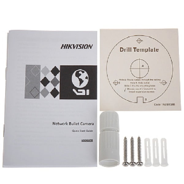 Hikvision DS 2CD1043G0 I 2.8mm 4mp vaste bulletcamera 5