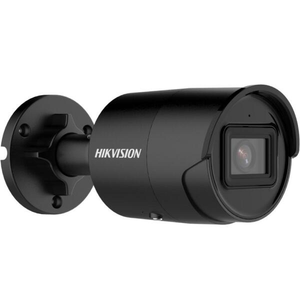 Hikvision DS 2CD2046G2 IU 1 Hikvision DS-2CD2046G2-IU zwart 2.8 mm 4 MP AcuSense vaste bulletcamera