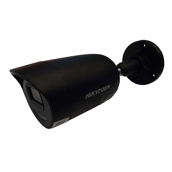 Hikvision DS 2CD2046G2 IU zwarte 2.8 mm 4 MP AcuSense vaste bulletcamera 2