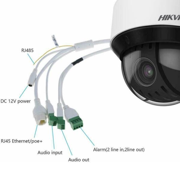 Hikvision DS 2DE4A425IWG E 1 Hikvision DS-2DE4A425IWG-E 4.8-120 mm 4mp 25× optische zoom Aangedreven door DarkFighter netwerk dome beveiligingscamera met Smart Tracking
