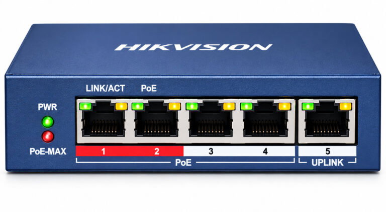 Hikvision DS-3E1105P-EIM 5-poorts Switch