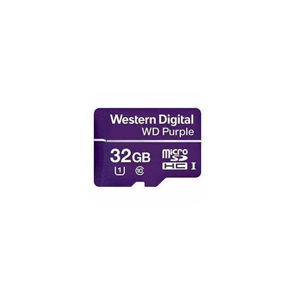 Western Digital Purple 32GB 4 Western Digital Purple 32GB Surveillance microSD