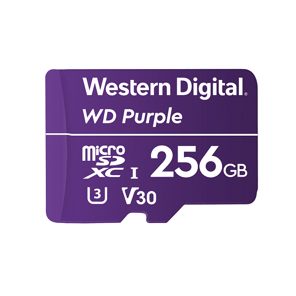 Western Digital Purple Surveillance 256GB MicroSD 2