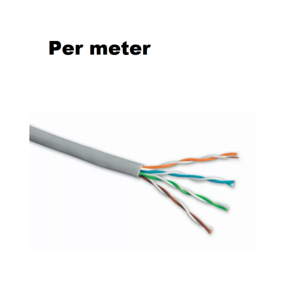 Hikvision DS-1LN6-UU UTP CAT 6 PVC kabel per meter