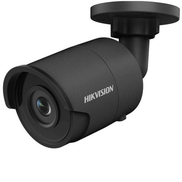 Hikvision DS 2CD2086G2 IU 1 Hikvision DS-2CD2086G2-IU zwart 2.8mm 8 MP 4K AcuSense vaste mini bullet beveiligingscamera