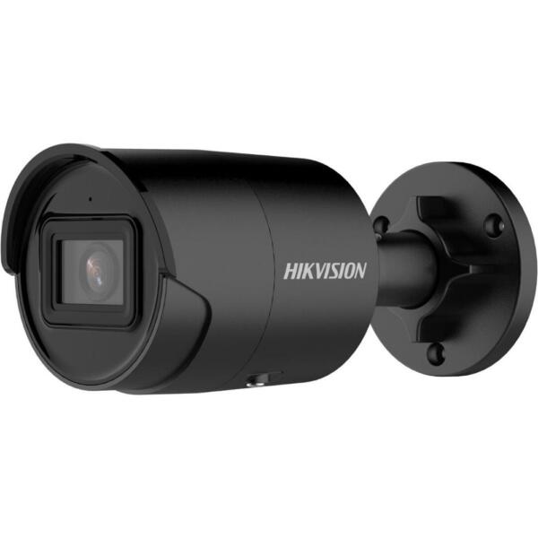 Hikvision DS 2CD2086G2 IU camera Hikvision DS-2CD2086G2-IU zwart 2.8mm 8 MP 4K AcuSense vaste mini bullet beveiligingscamera