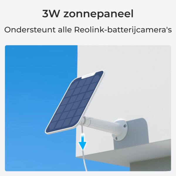 9 G 3w SP 2 Reolink Argus B320 beveiligingscamera met zonnepaneel