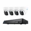 Reolink NVS8-8MD4, set 4x camera's + recorder