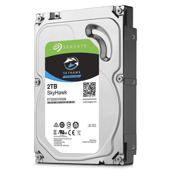 Seagate SkyHawk 2TB 3,5″ bewakingsharde schijf (ST2000VX008)