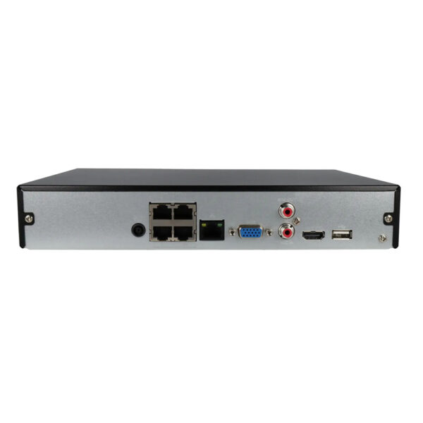 Dahua NVR2104HS-P-4KS3 4-kanaals 12MP IP NVR met 4 PoE-poorten