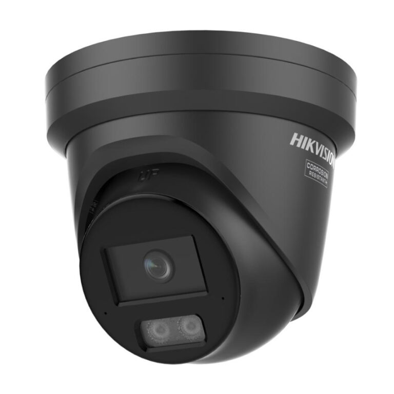 Hikvision DS-2CD2347G3-LIS2UY/SL 2,8mm 4MP Zwarte ColorVu Turret Camera