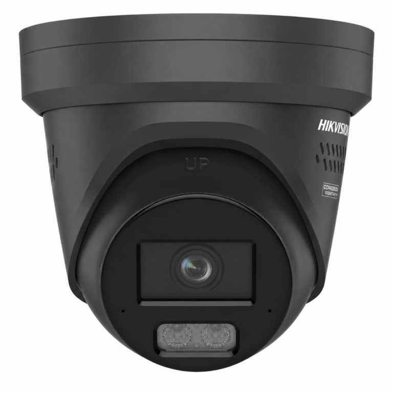 Hikvision DS-2CD2387G3-LIS2UY/SL 2,8mm 8MP Zwart ColorVu Turret Camera