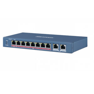 Hikvision DS-3E1310HP-EI 8-Poorts Managed PoE Switch