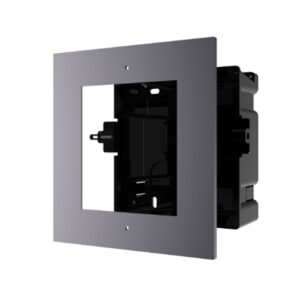 Hikvision DS-KD-ACF1/S Roestvrijstalen Coverplaat & 1-Module Montager Frame