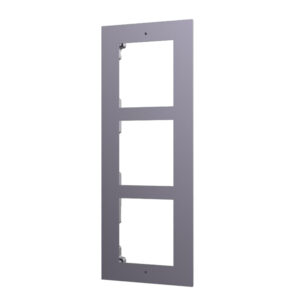 Hikvision DS-KD-ACF3 Afdekplaat & Montagerahmen voor 3 Intercommodule