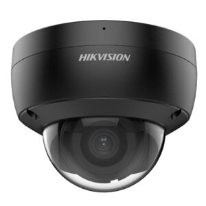 Hikvision DS-2CD2143G2-IU(2.8mm) 4MP Zwart AcuSense Dome IP-camera met microfoon en 30 m IR