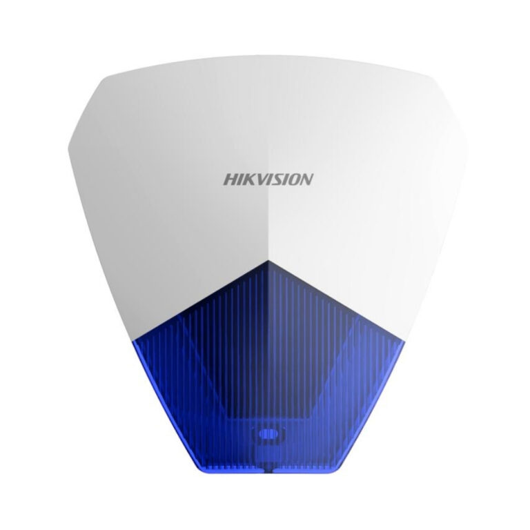 Hikvision DS-PS1-B Bekabelde Sirene met Blauwe Flits