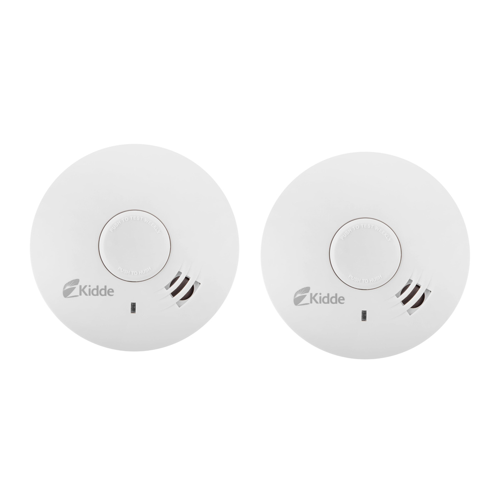 Kidde 10Y29 2-Pack Rookmelders – Optisch – 10 Jaar Batterij – Met Montagemateriaal