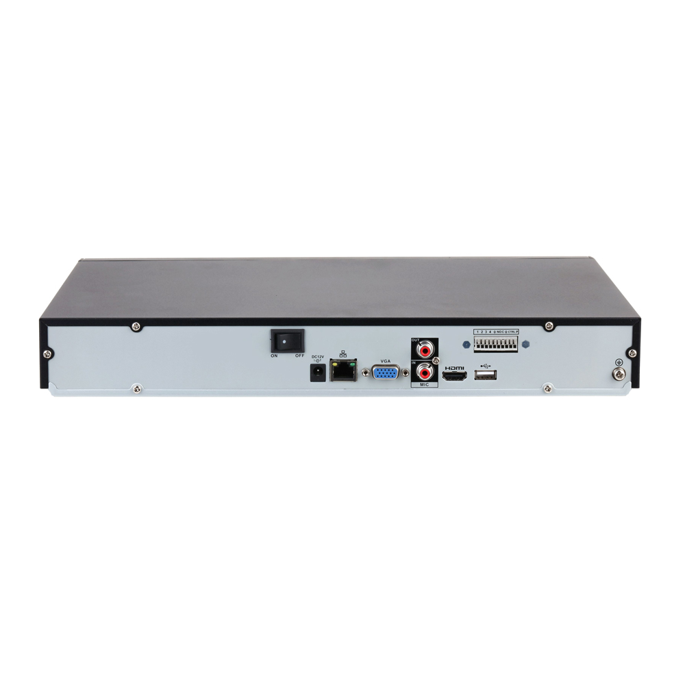 Dahua DHI-NVR4208-EI 8-kanaals WizSense NVR (2× SATA, 1U)