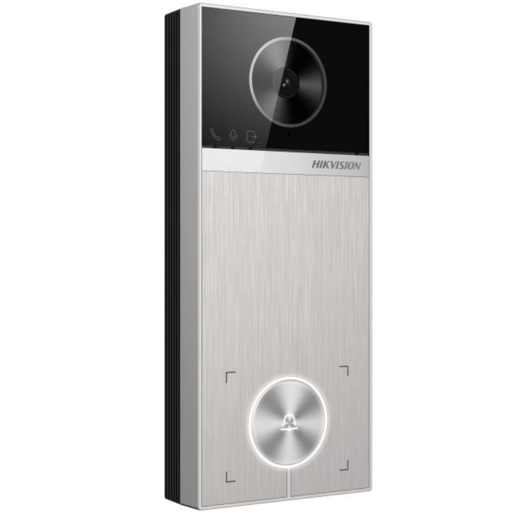 Hikvision DS-KV6114-MWBE1 4MP WiFi 6 Villa Deurstation met PoE en Metaal Front