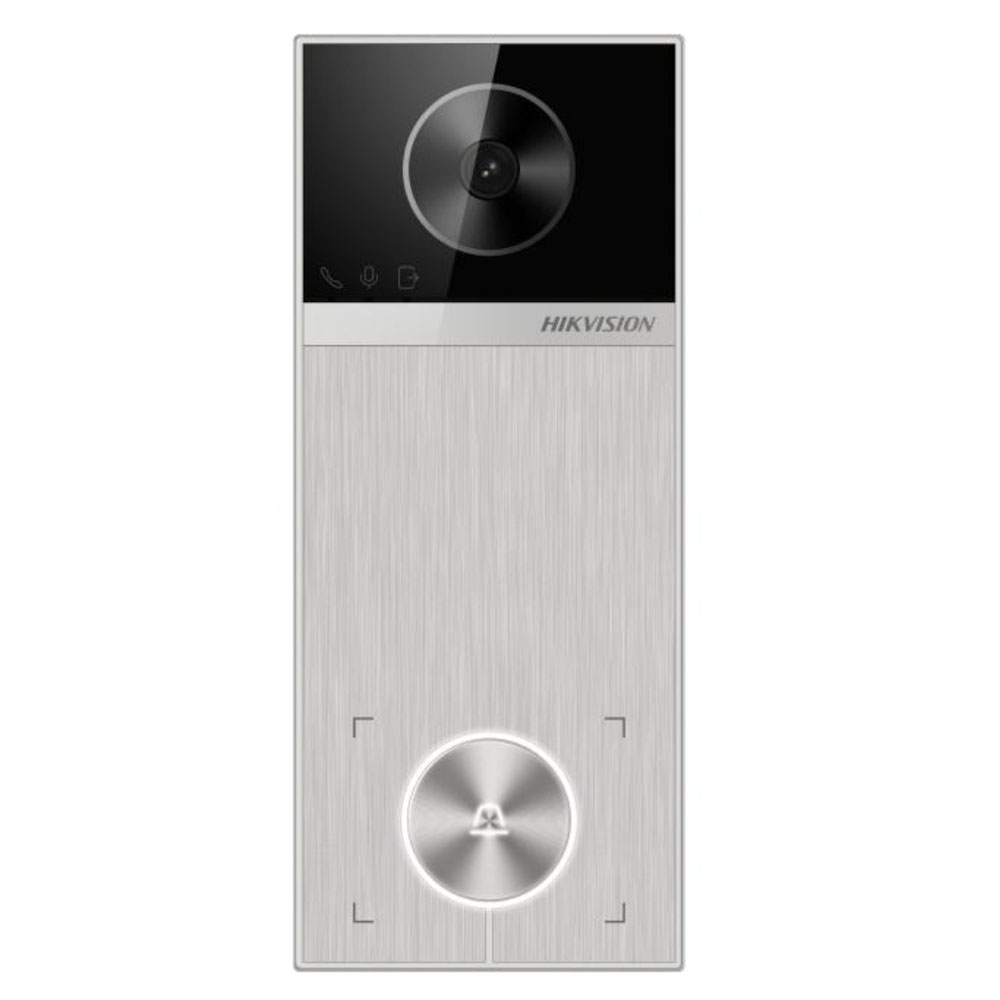 Hikvision DS-KV6114-MWBE1 4MP WiFi 6 Villa Deurstation met PoE en Metaal Front