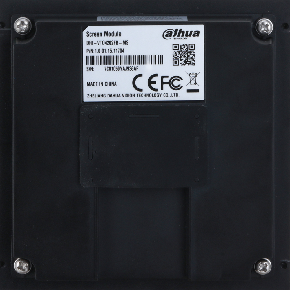 Dahua DHI-VTO4202FB-MS – Display Module voor VTO4202 Modulaire Deurpost