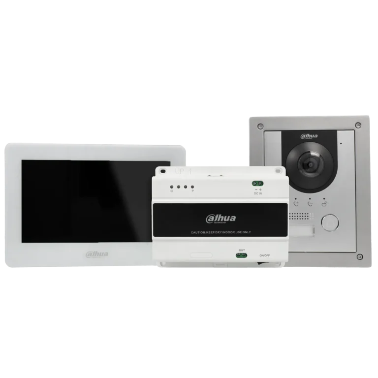 Dahua KTD01L-S3(S) 2-draads video intercom set IP 7 inch monitor complete kit