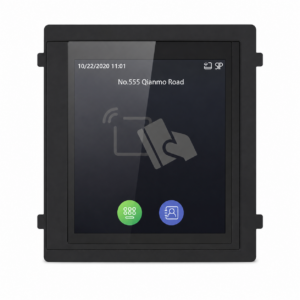 Hikvision DS-KD-TDM 4" Touch Display Module met M1 Kaartlezer