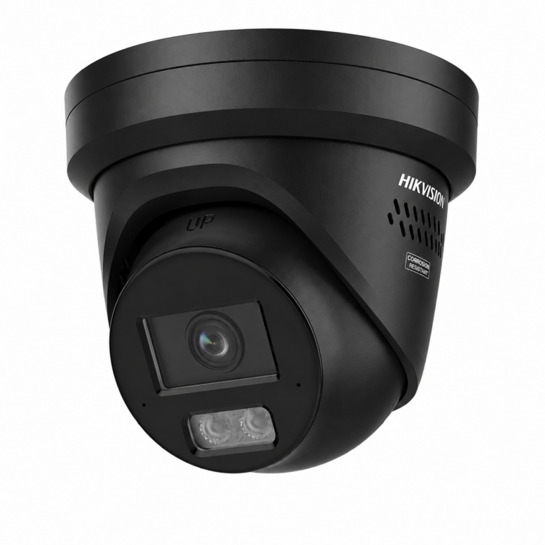 Hikvision DS-2CD23126G3-IS2UYSL Zwart 12MP AcuSense 3.0 Turret IP Camera