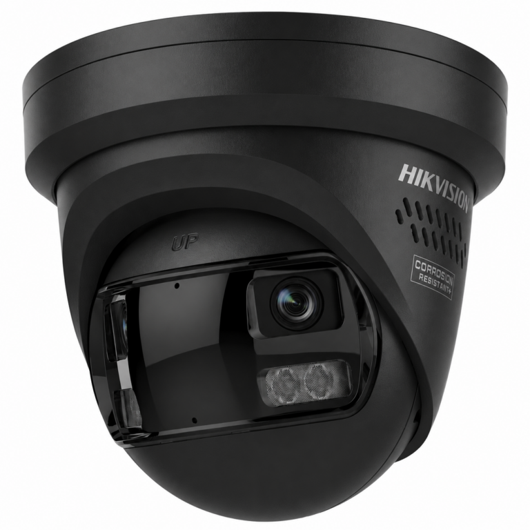 Hikvision DS-2CD23127G3P-LIS2UYSL 12MP Panoramische Zwart ColorVu Turret Camera