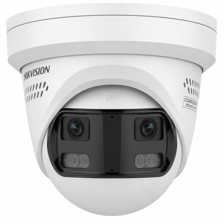 Hikvision DS-2CD2387G3P-LIS2UY_SL Wit 8MP 180° ColorVu IP Turret Camera
