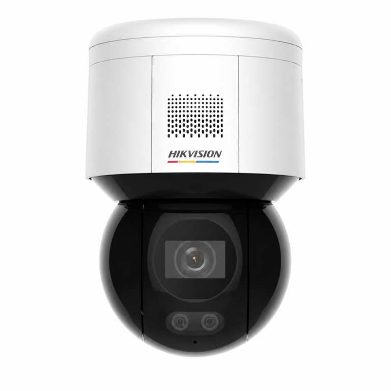 Hikvision DS-2DE3A400BW-DE(F1)(S5) 4 MP 4 mm Wit ColorVu PT Camera met AcuSense