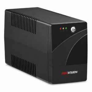 Hikvision DS-UPS1000-R/EU - 1000 VA / 600 W UPS voor Beveiligings- en Netwerkapparatuur