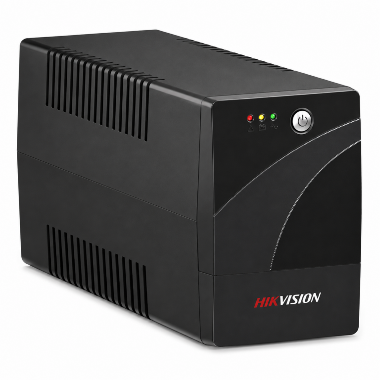 Hikvision DS-UPS1000-R/EU - 1000 VA / 600 W UPS voor Beveiligings- en Netwerkapparatuur