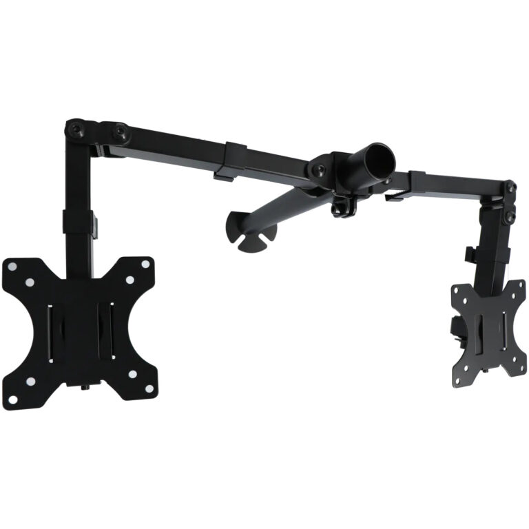 A-CCTV DB1232TN-B Dubbele Monitor Bureaubeugel voor 13 tot 32 Inch Schermen