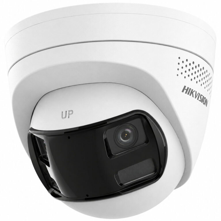 Hikvision DS-2CD1383G2P-LIUF/SL 8MP 180° Panoramische Wit Turret Camera