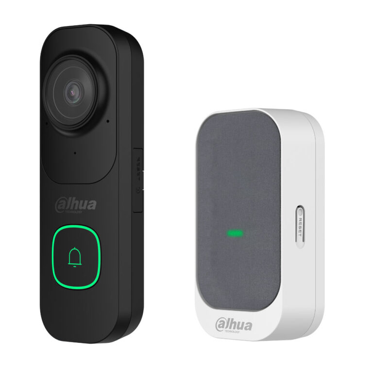 Dahua DH-VDKP01-BG 2K Bedrade Videodeurbel met WiFi Gong