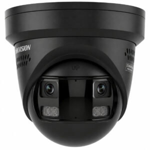 Hikvision DS-2CD2387G3P-LIS2UY/SL Zwart 8MP 180° ColorVu IP Turret Camera