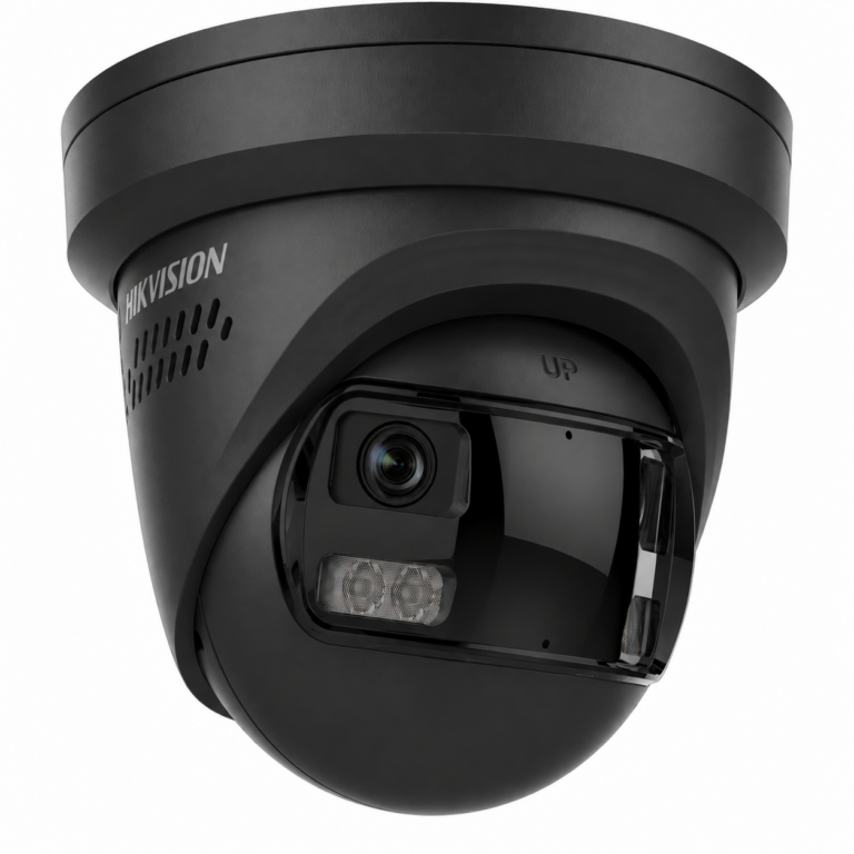 Hikvision DS-2CD23167G3P-LIS2UYSL Zwart 16MP 180° ColorVu Panoramische IP Camera