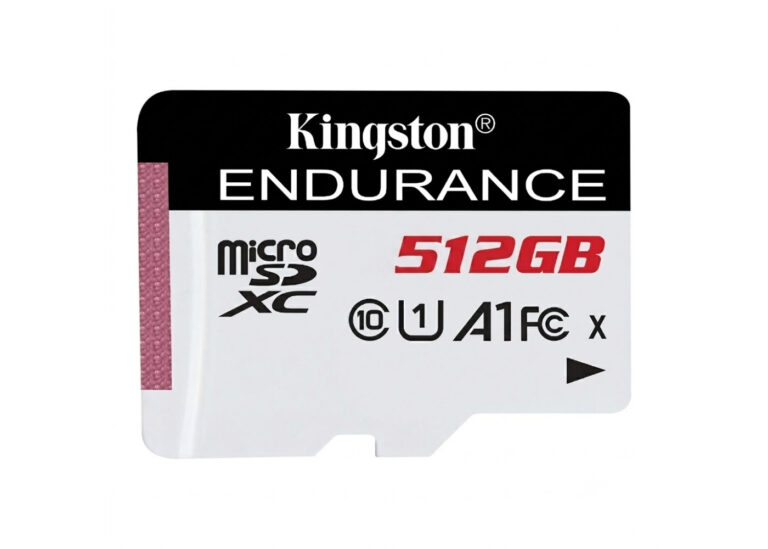 Kingston SDCS3512GBSP High-Endurance 512GB microSDXC-geheugenkaart