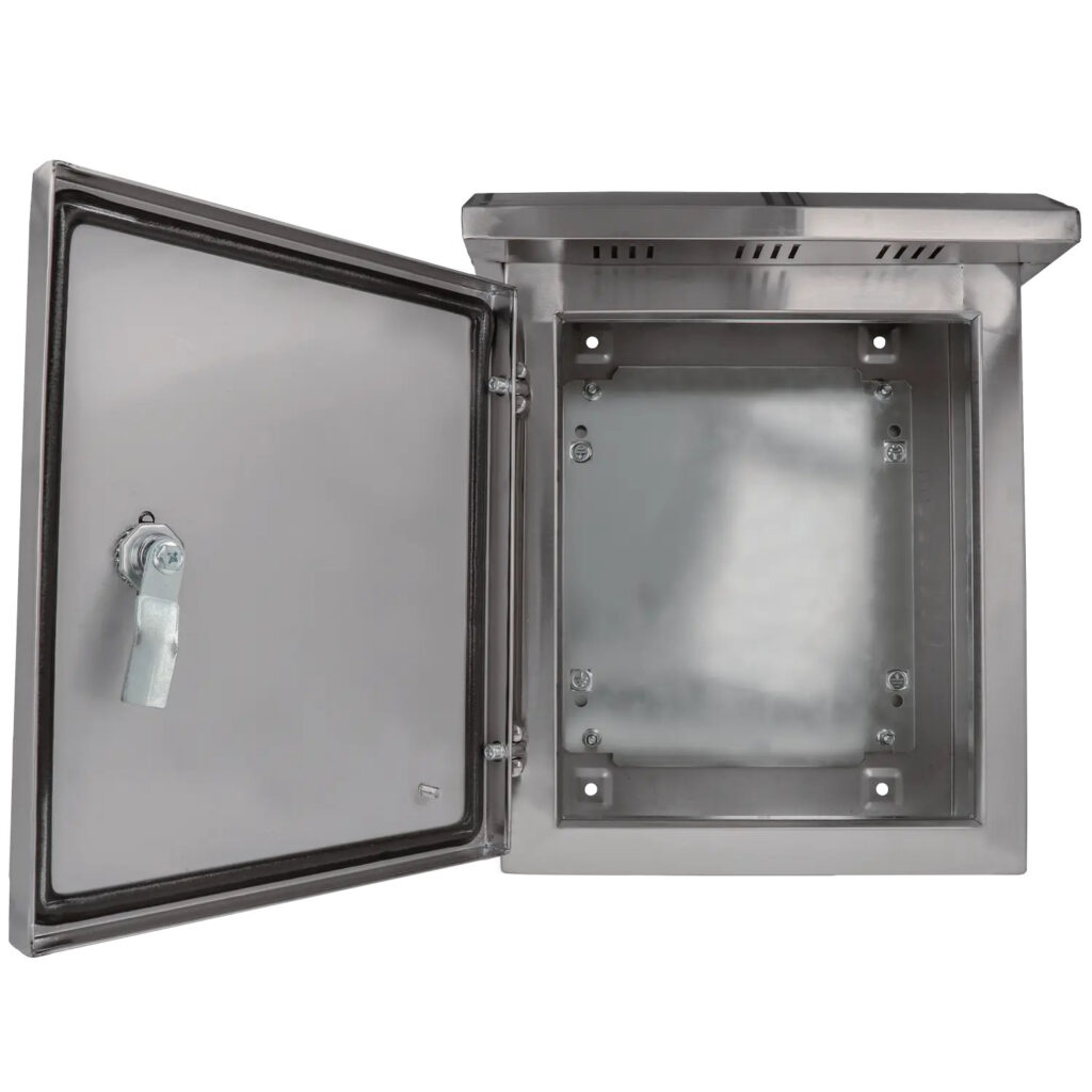 MOVOK VK-BOX-MASTIL Stalen Behuizing voor Paalmontage MOVOK VK-BOX-MASTIL Stalen Behuizing voor Paalmontage