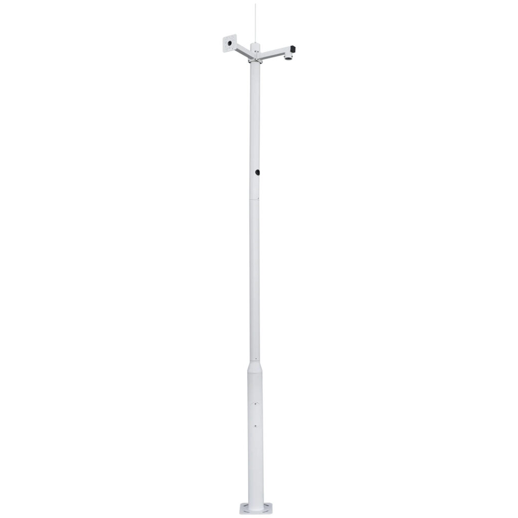 MOVOK VK-POLE-3.5M-STAINLESS-W Demontabele Cameramast 3,5 meter Wit MOVOK VK-POLE-3.5M-STAINLESS-W Demontabele Cameramast 3,5 meter Wit