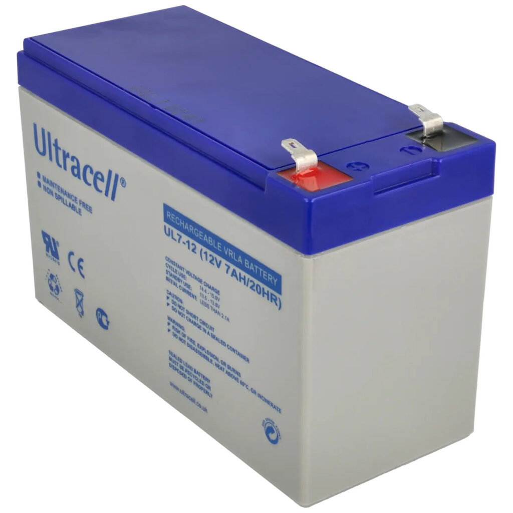 Ultracell UL7-12 12V 7Ah VRLA Loodaccu Ultracell UL7-12 12V 7Ah VRLA Loodaccu
