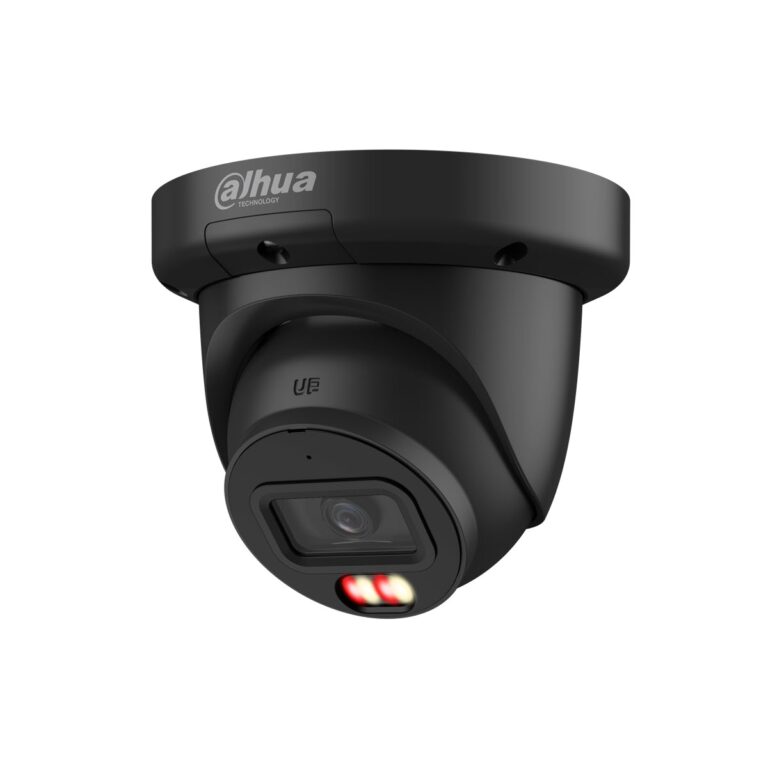 Dahua IPC-HDW3849QM-S-IL-BL 8MP Zwart WizSense Turret IP Camera