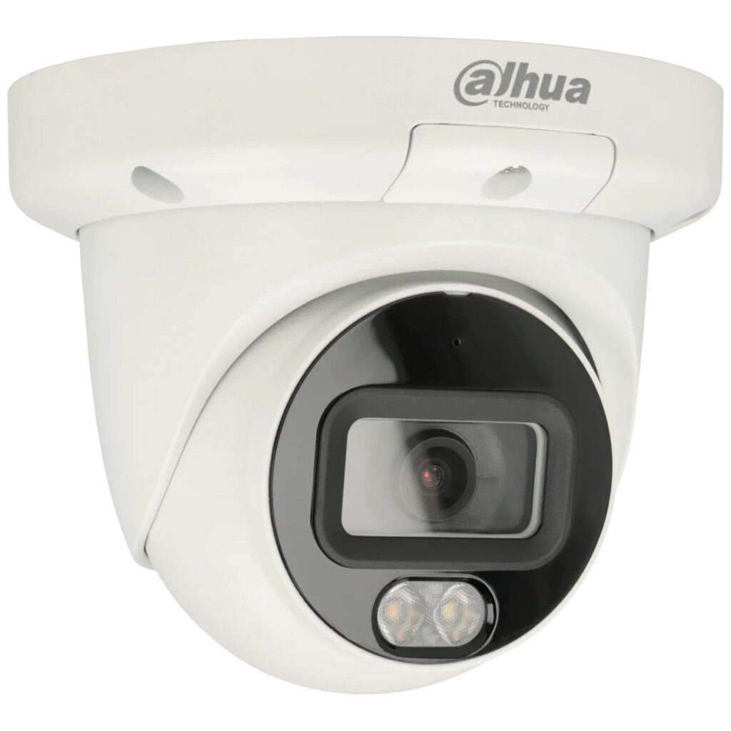 Dahua IPC-HDW3849QM-S-IL 8MP 4K WizSense Turret IP-camera met Smart Dual Light